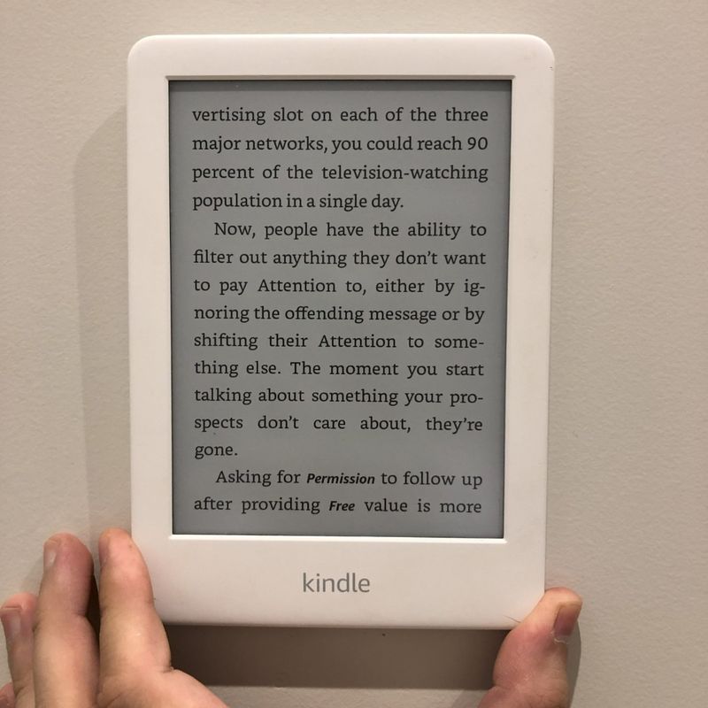 Kindle 10 Gen 8gb Branco com Tela de 6