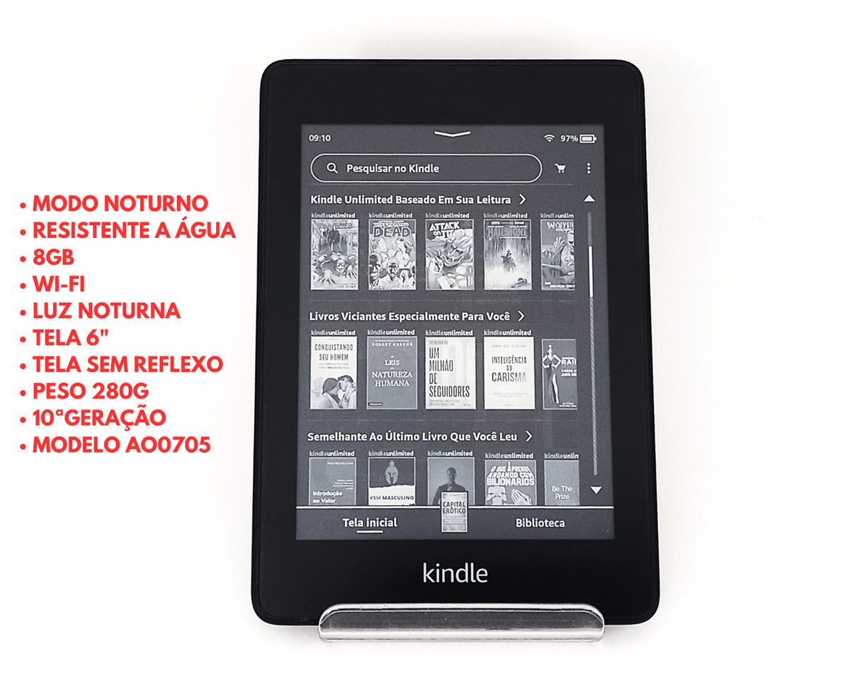 Kindle Paperwhite 10° Geração | Amazon Usado 108070442 | enjoei