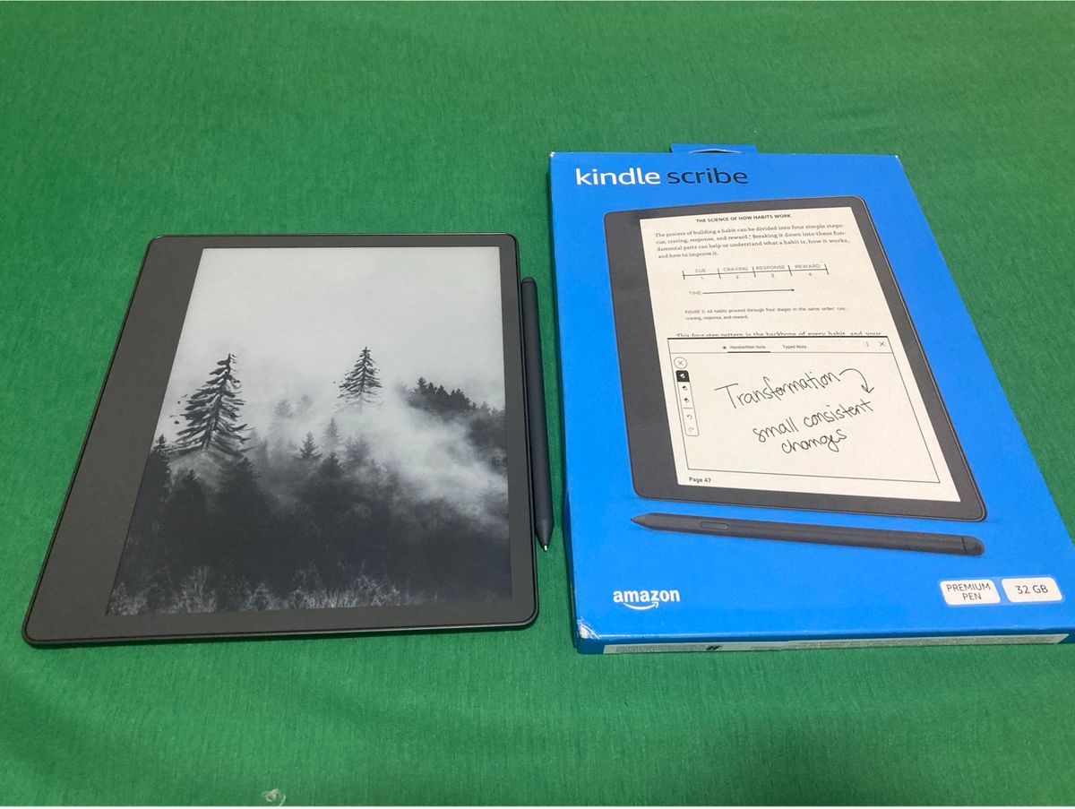 【いちご】Kindle Scribe 32GB 本体 E-Reader Kindle Scribe 32GB cinza com tela de 10.2