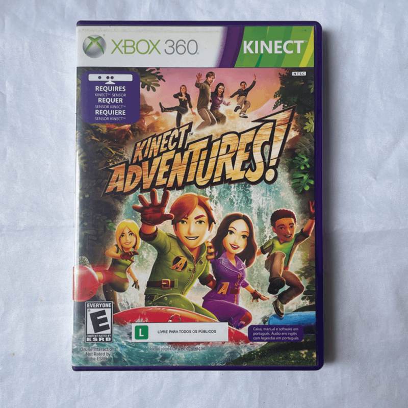 Kinect Adventures Original Xbox 360 físico