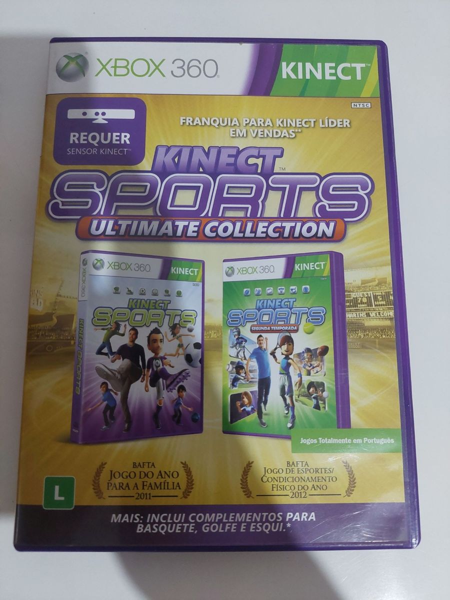 Jogo Kinect Sports Ultimate - Xbox 360 Mídia Física Usado