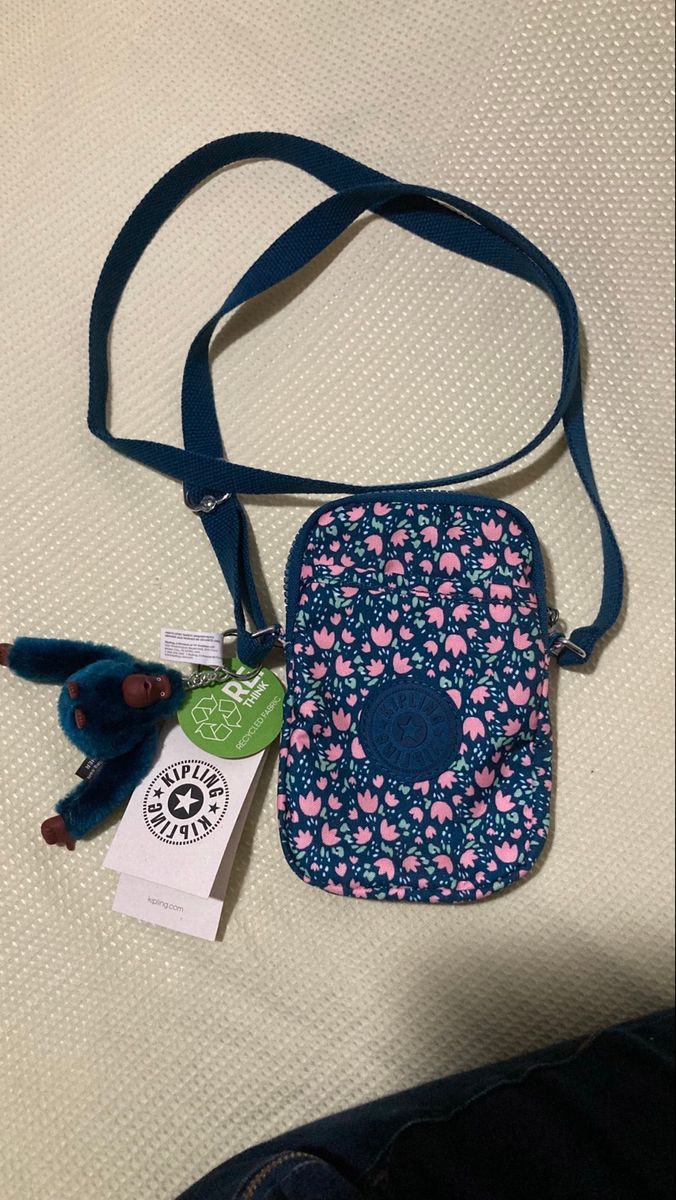 Kipling Bolsa Porta Celular Tally Bolsa de Ombro Feminina Kipling Nunca Usado 88240462 enjoei