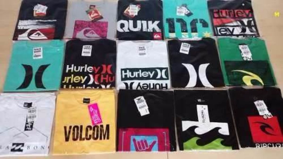 camisas hurley atacado