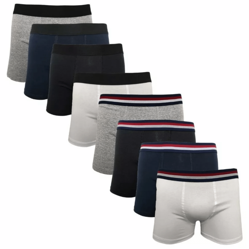 Kit 6 Cuecas Boxer Channo Algodão - Conforto Para Dia A Dia E Treino