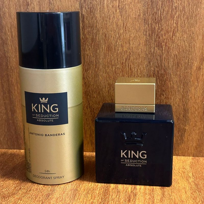 Kit: 100ml King Of Seduction Absolute Banderas Perfume