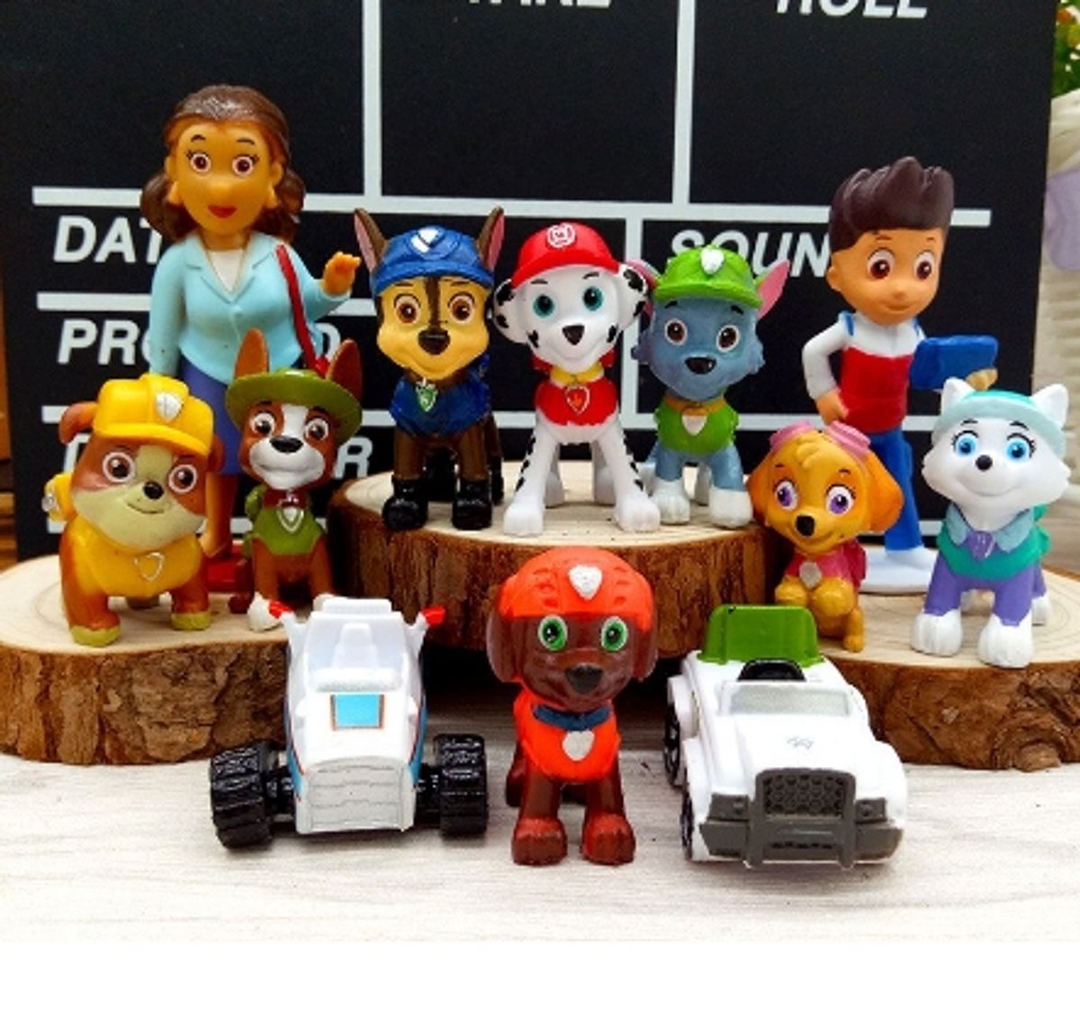 Kit 12 Bonecos Patrulha Canina Coleção Completa Brinquedos | Brinquedo ...