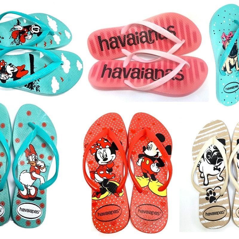 Atacado de best sale chinelos havaianas