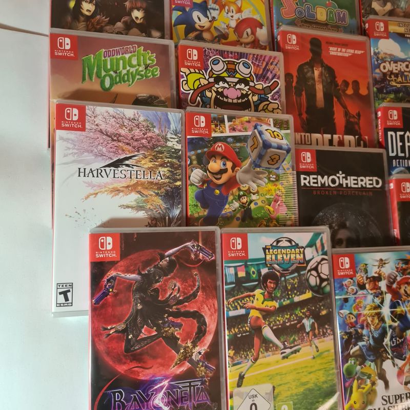 Kit 18 Games + Case Nintendo Switch + Diorama Super Mario, Jogo de  Videogame Nintendo Nunca Usado 90001124