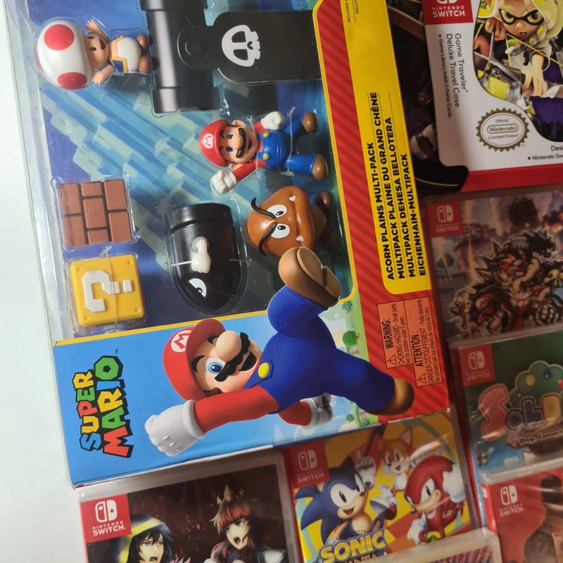 Kit 18 Games + Case Nintendo Switch + Diorama Super Mario, Jogo de  Videogame Nintendo Nunca Usado 90001124