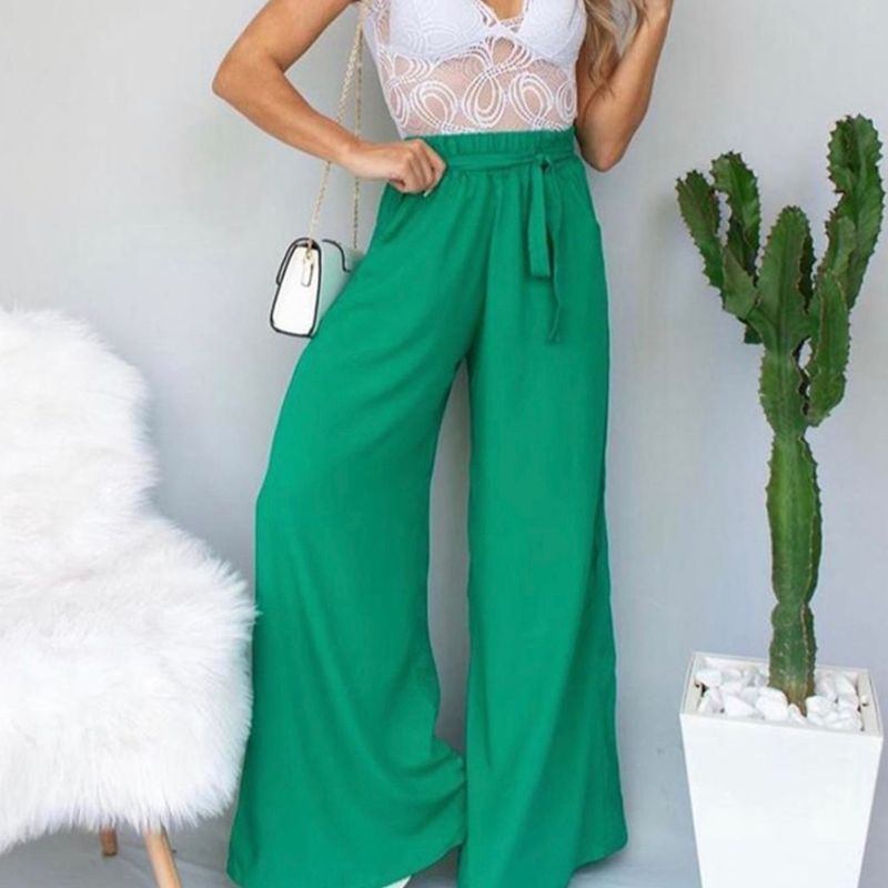 CALÇA PANTALONA - VERDE BANDEIRA