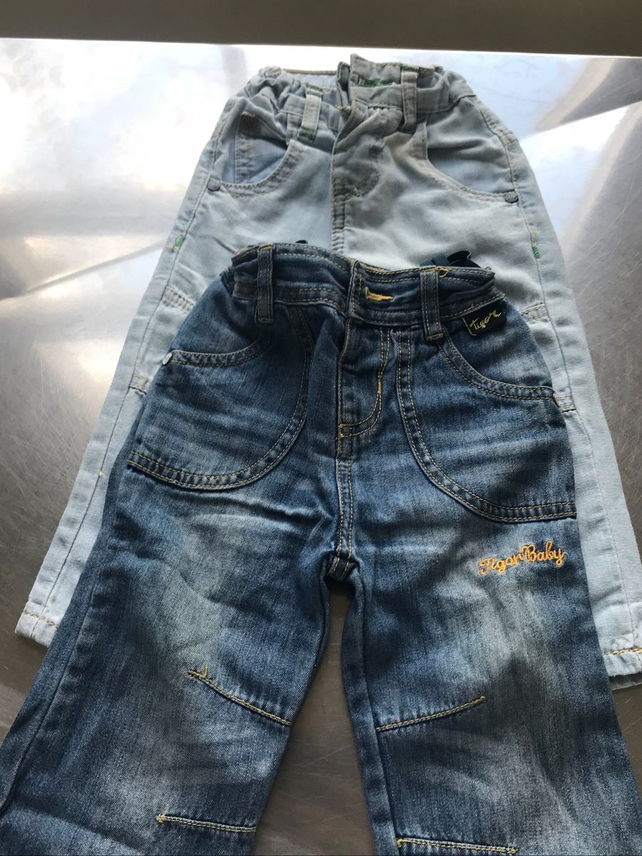 calça jeans tigor baby