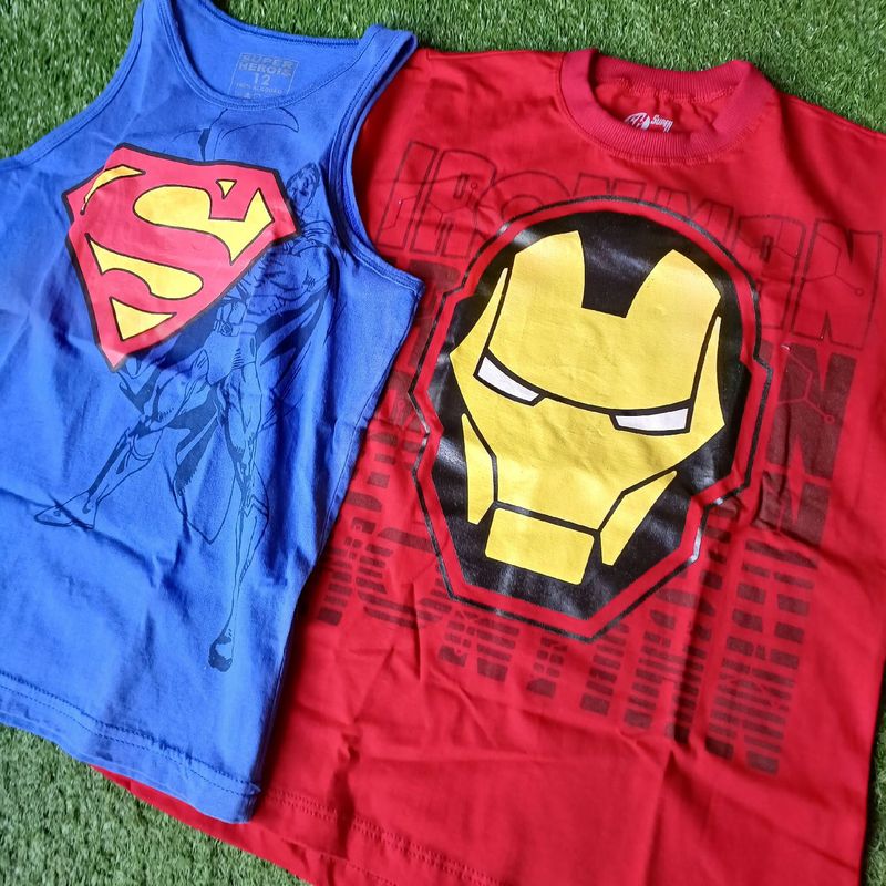 Camisas femininas de super hot sale herois