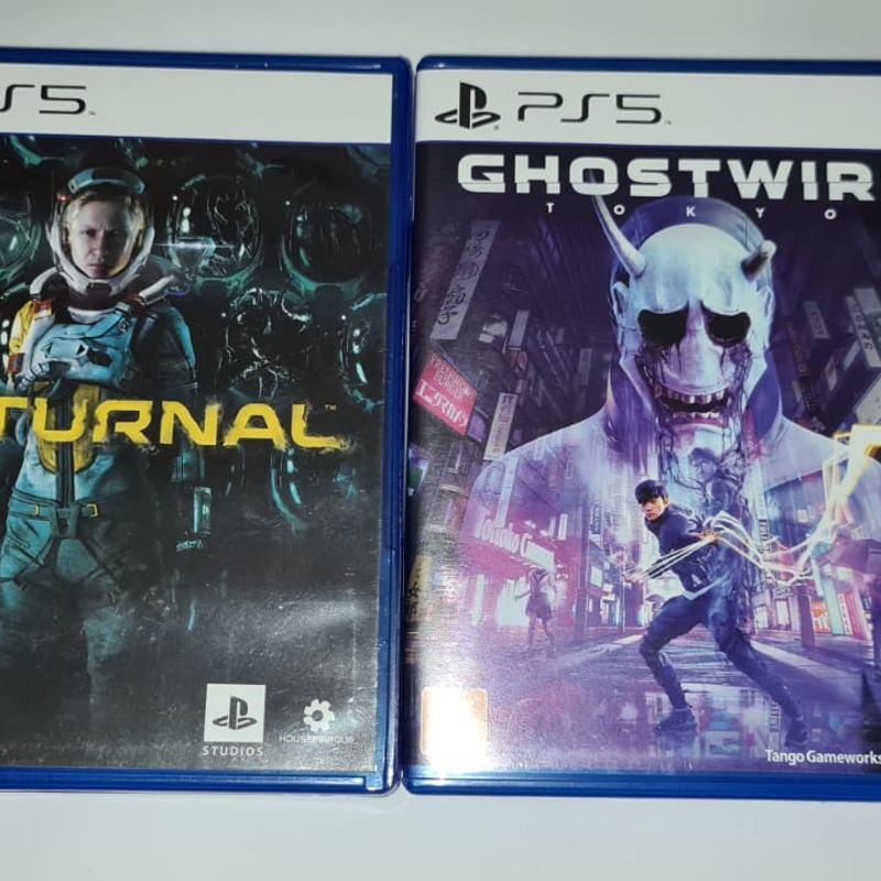 Kit 2 Jogos Ps5 Returnal e Ghostwire