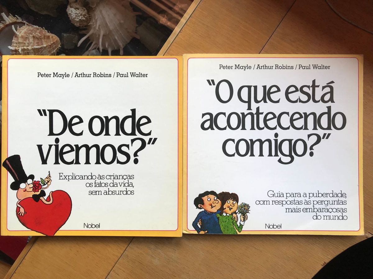 Kit 2 Livros "de Onde Viemos?" E "o Que Está Acontecendo Comigo ...