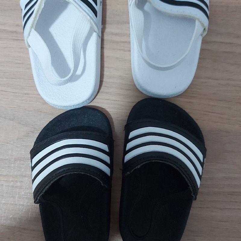 Chinelo cheap adidas bebe