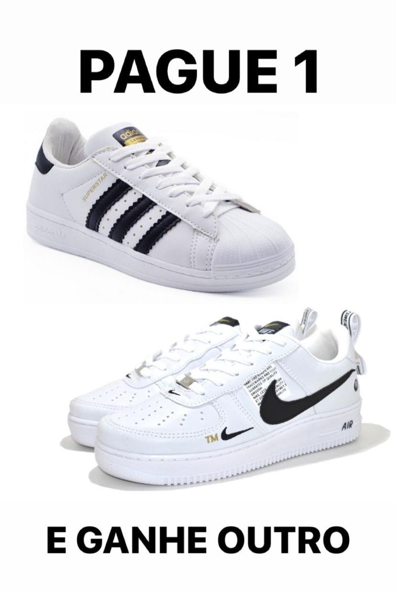 compre 1 leve 2 tenis