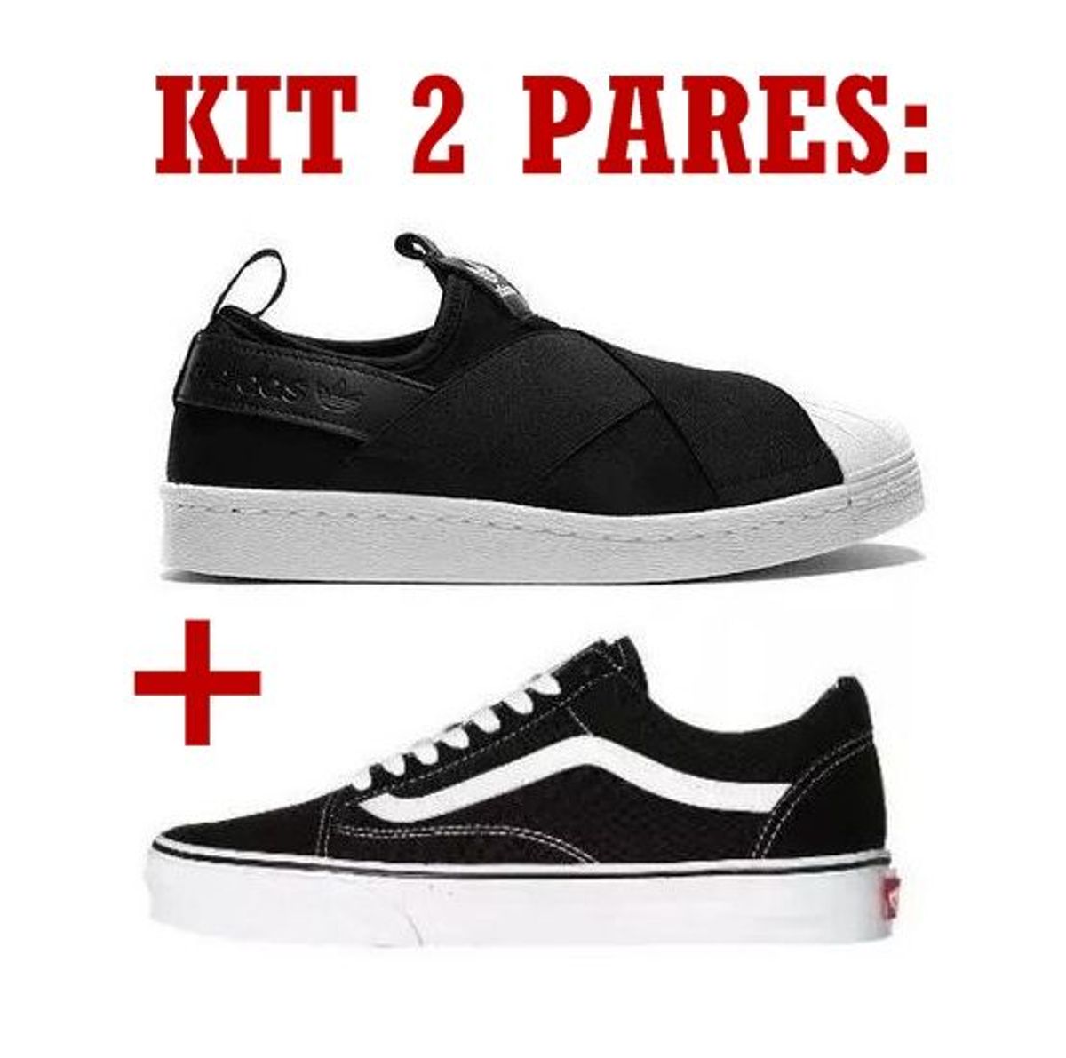 tenis vans e adidas
