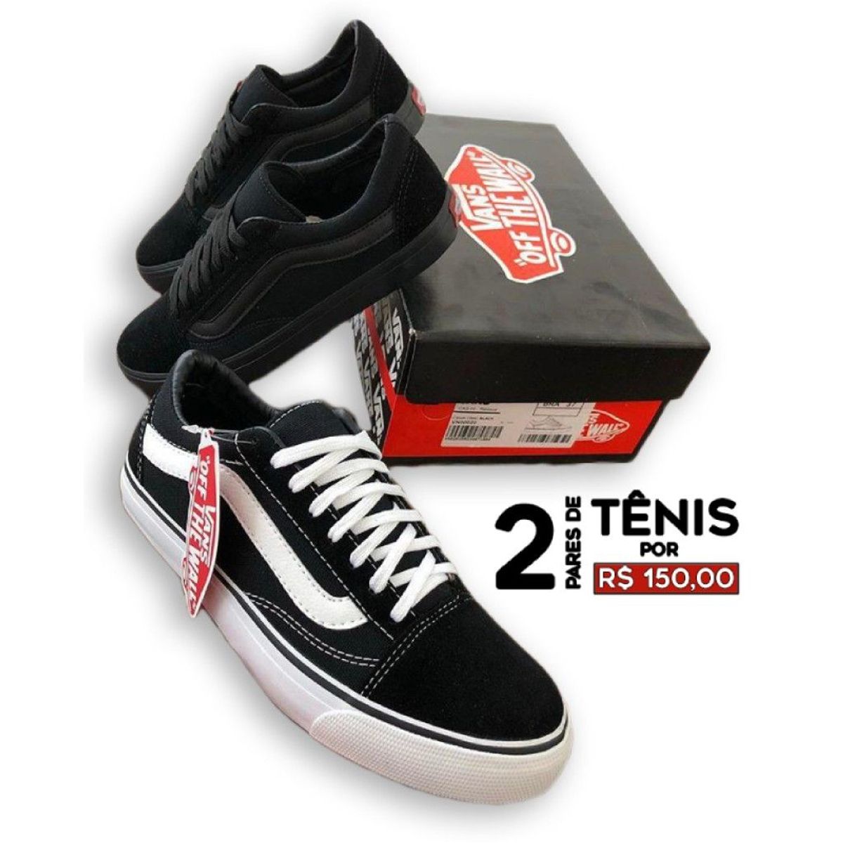 promocao de tenis vans