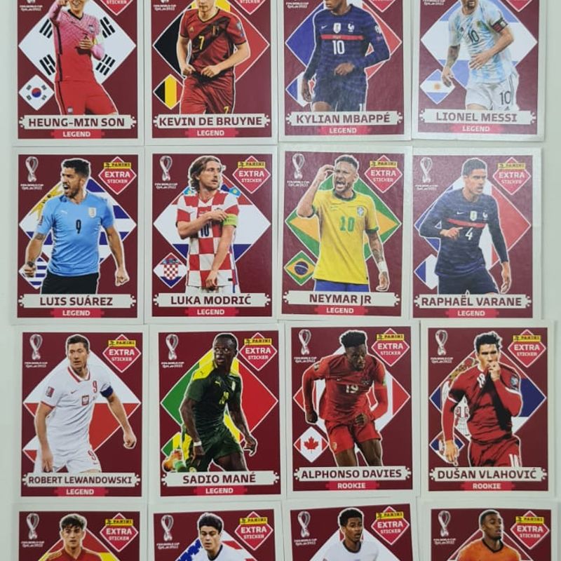 Figurinha Kylian Mbappé Extra Sticker Bordô Copa Qatar 2022 | Livro Panini  Nunca Usado 76139493 | enjoei