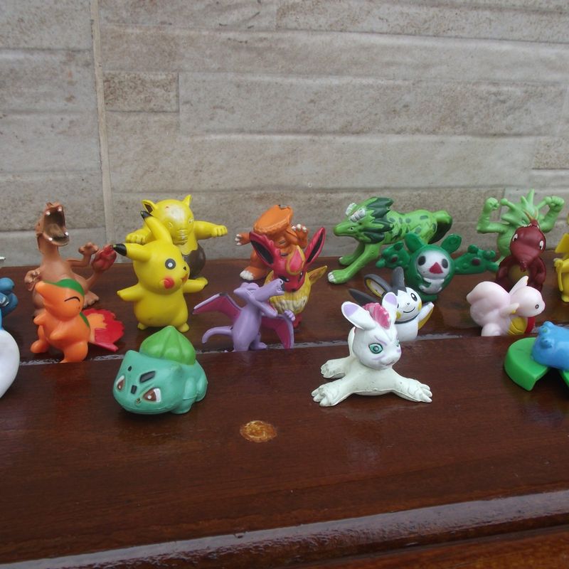 Kit 4 Brinquedos Pokemon Coleção Mcdonalds 2016 Ótimo Estado