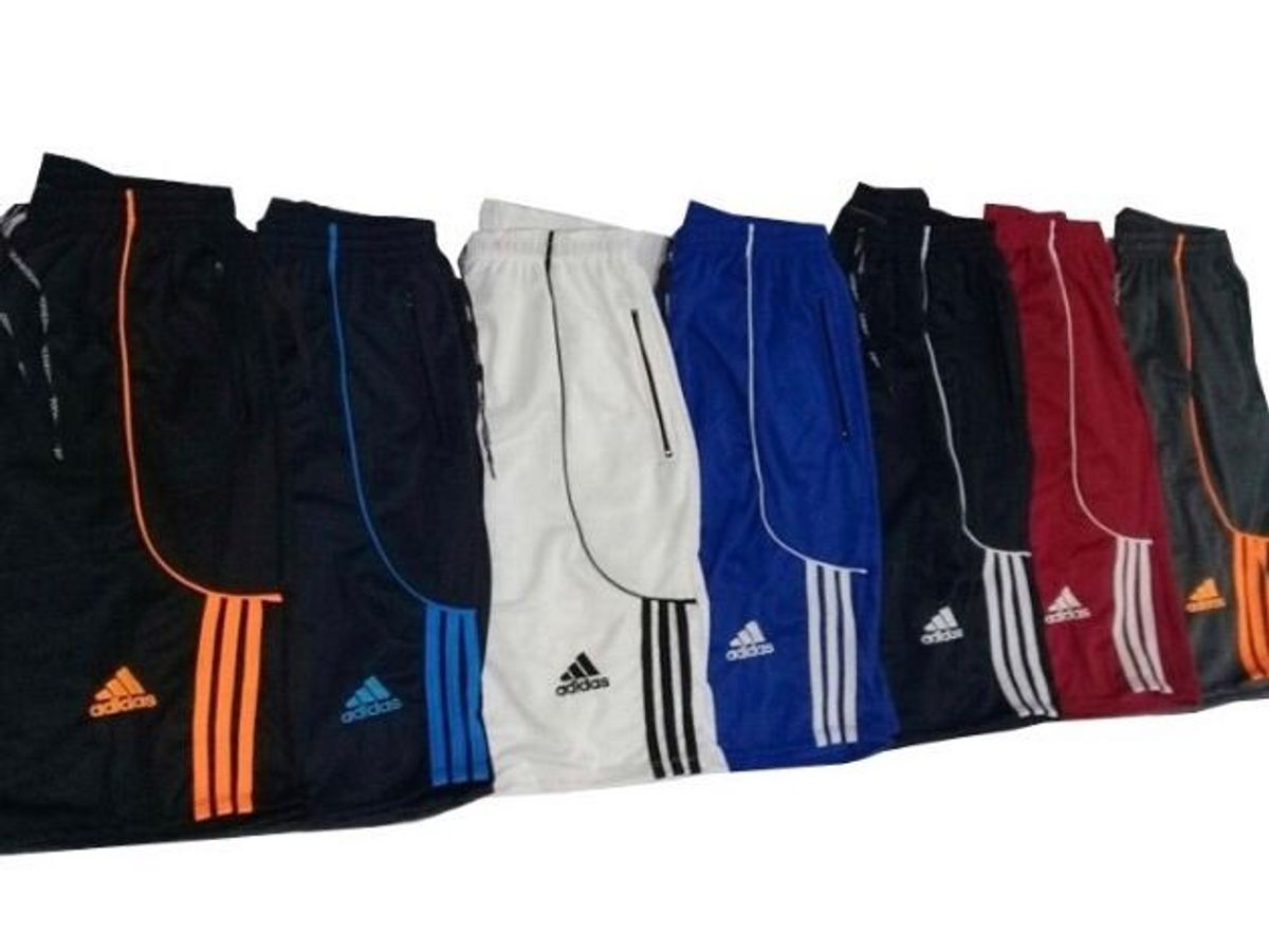 bermuda adidas masculina branca