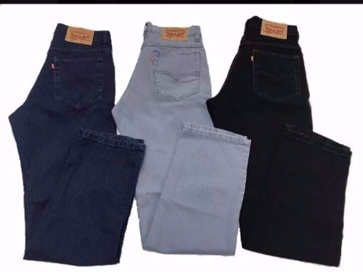 calça jeans masculina corte reto
