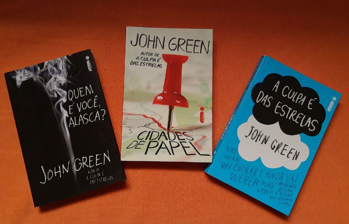 Kit Livros John Green A Culpa Das Estrelas Quem Voc Alasca E Cidades De Papel Livro