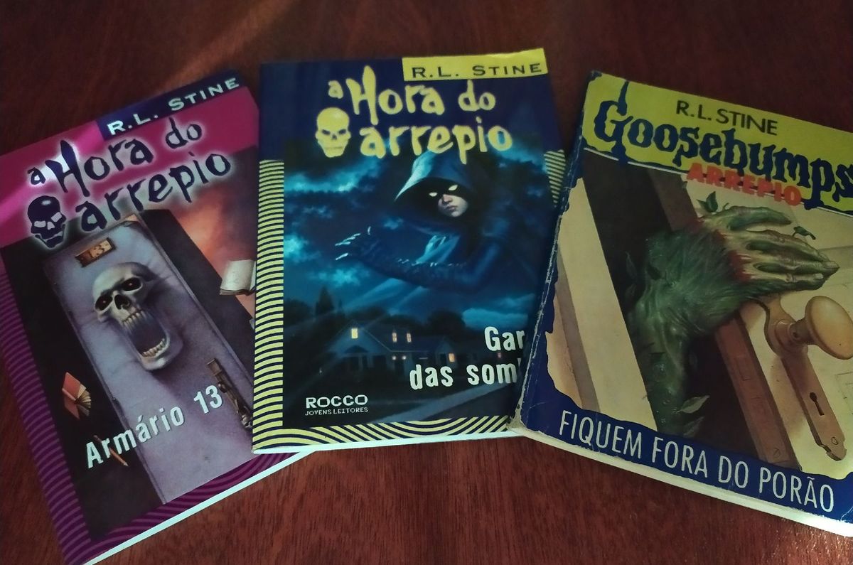 Kit 3 Livros R. L. Stine Goosebumps e Hora do Arrepio | Livro Rocco ...