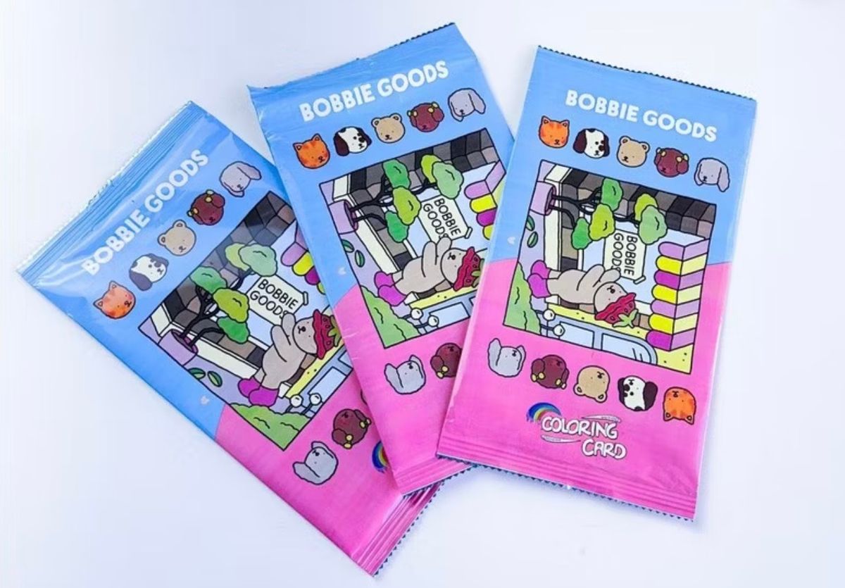 Kit 3 Pacotes Card de Colorir - Bobbie Goods (4 Unidades por Pacote ...