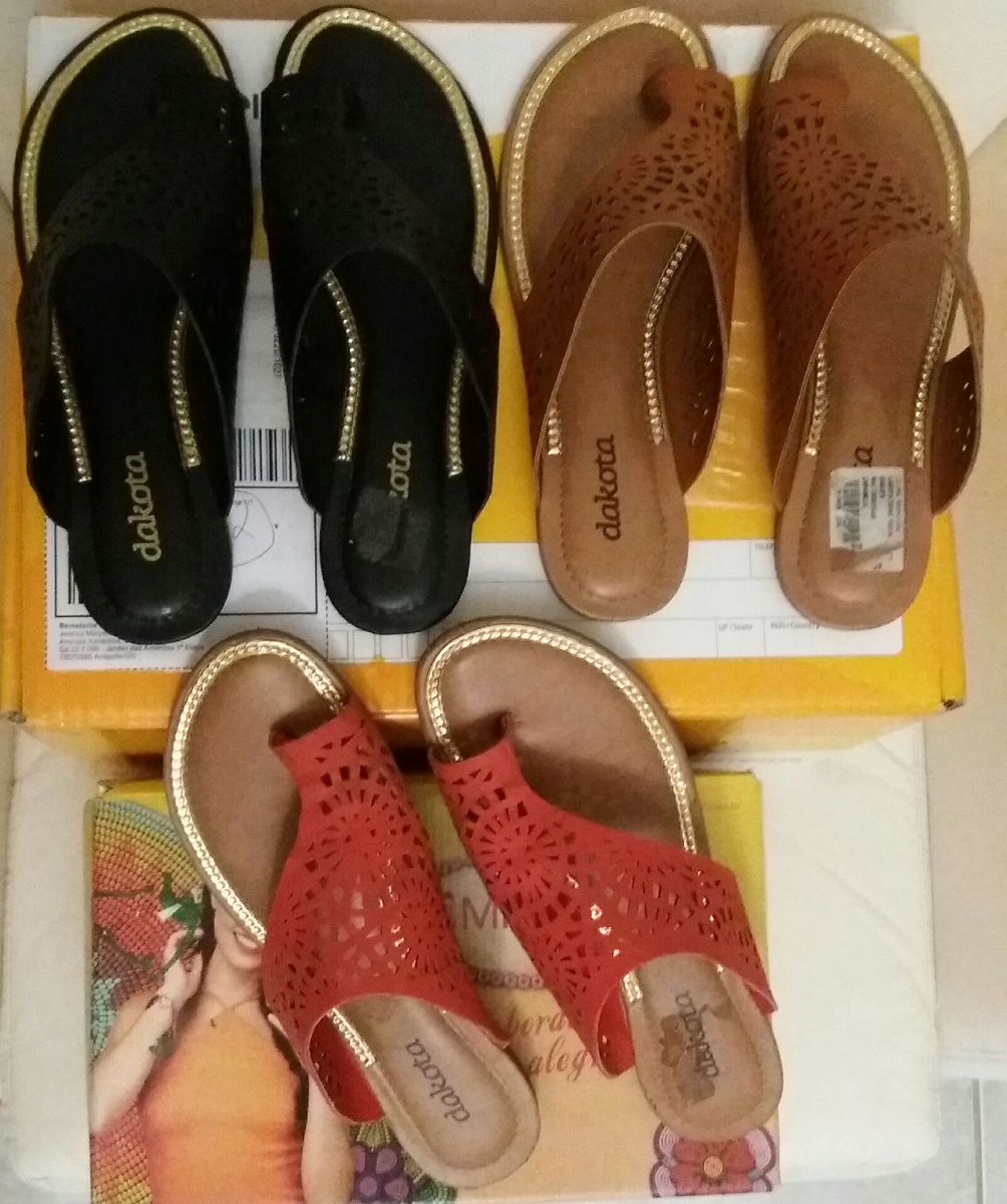 quero ver sandálias dakota