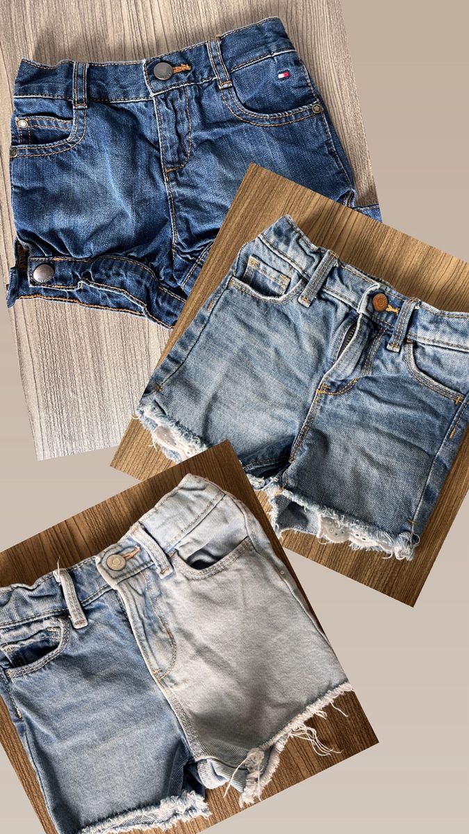 Shorts jeans hot sale de marca