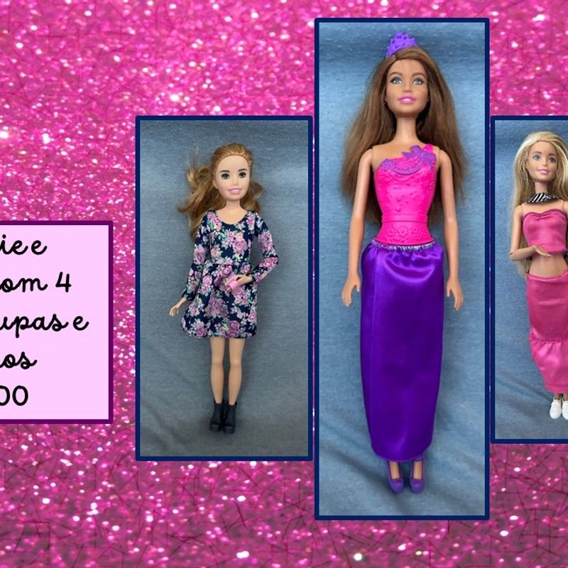 4 barbie dolls new arrivals