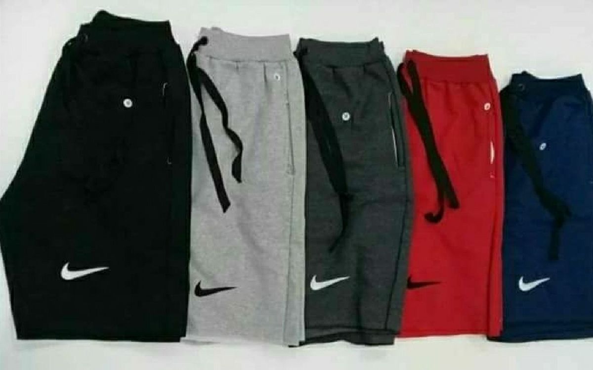 bermuda nike moletom masculino