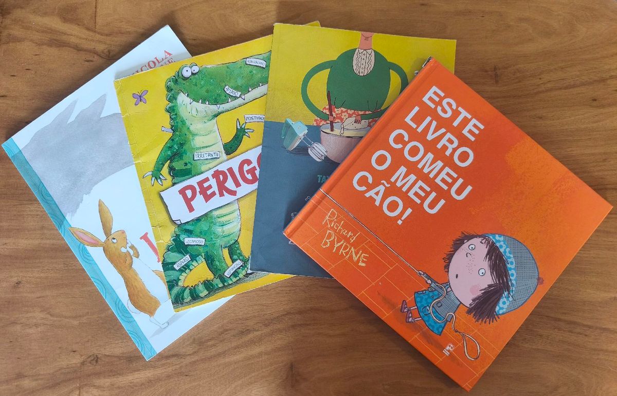 Kit 4 Livros, Use a Imaginação, Este Livro Comeu Meu Cão, O Caso do ...