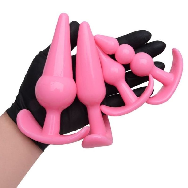 Kit 4 Plug Anal Silicone | Produto Feminino Yaffa Nunca Usado 91680281 |  enjoei