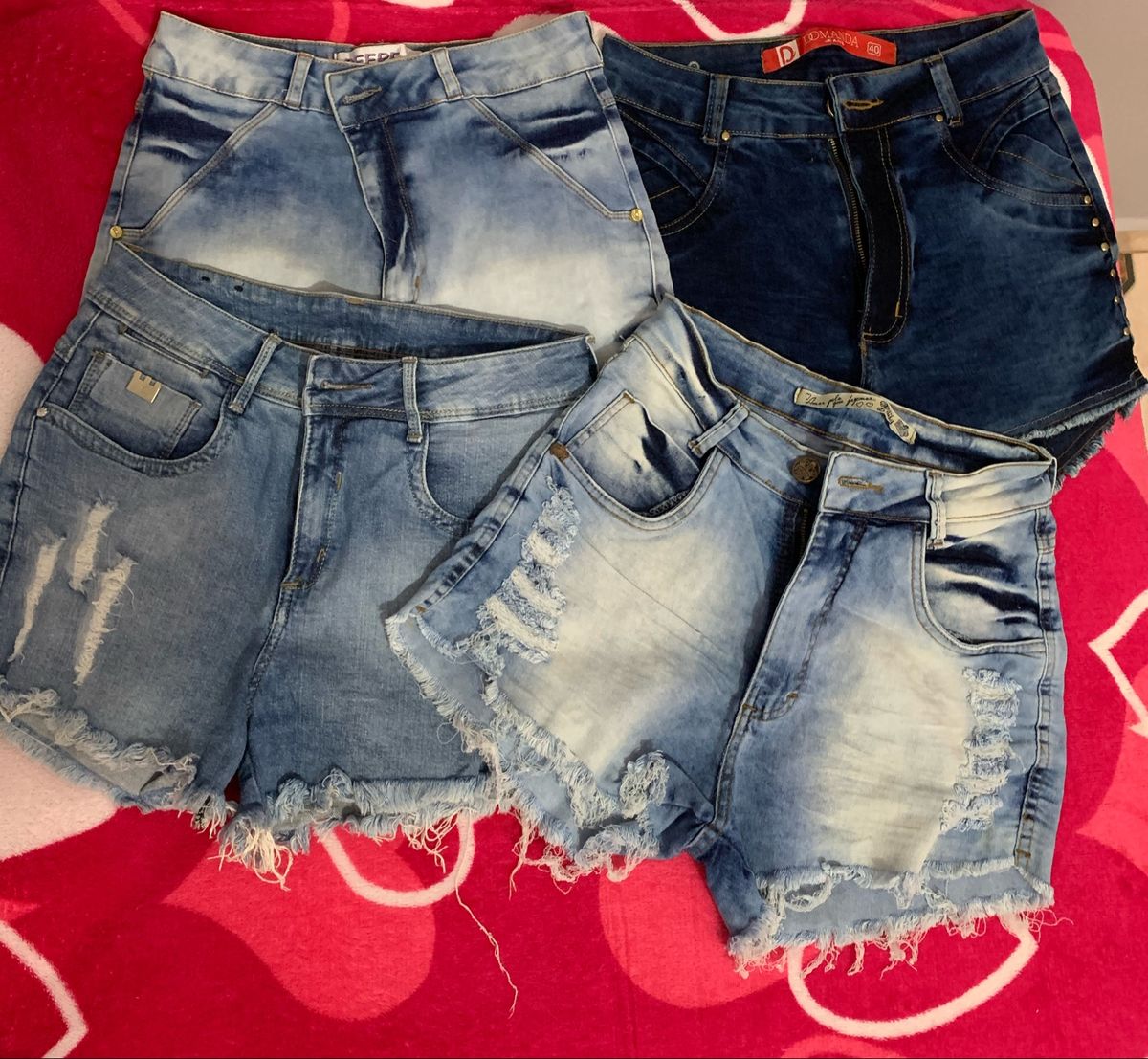 shorts consciência jeans