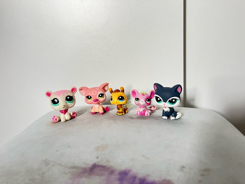 Kit 5 Lps Littlest Pet Shop Original | Brinquedo para Bebês Lps Usado ...