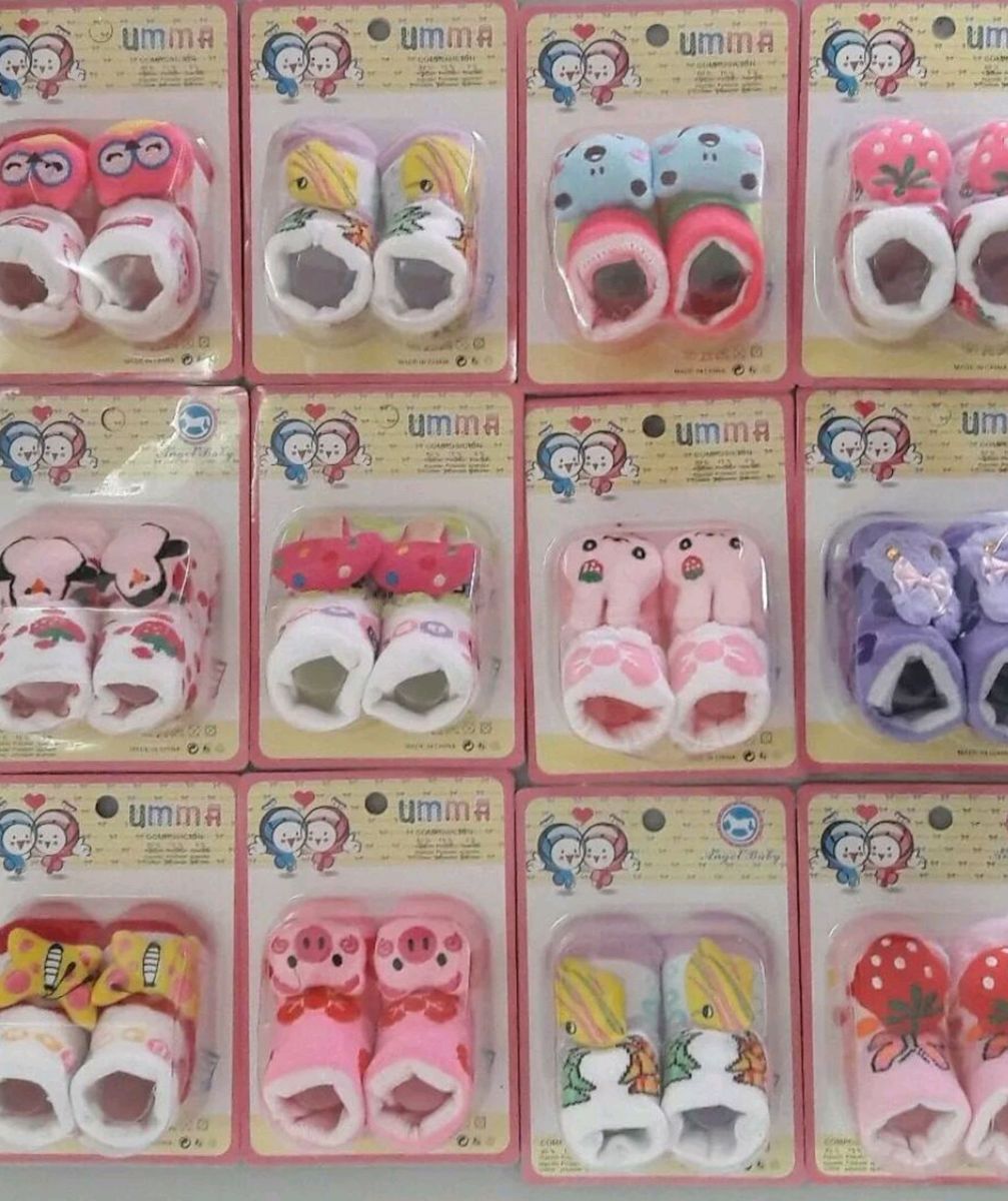 meia tipo sapato bebe