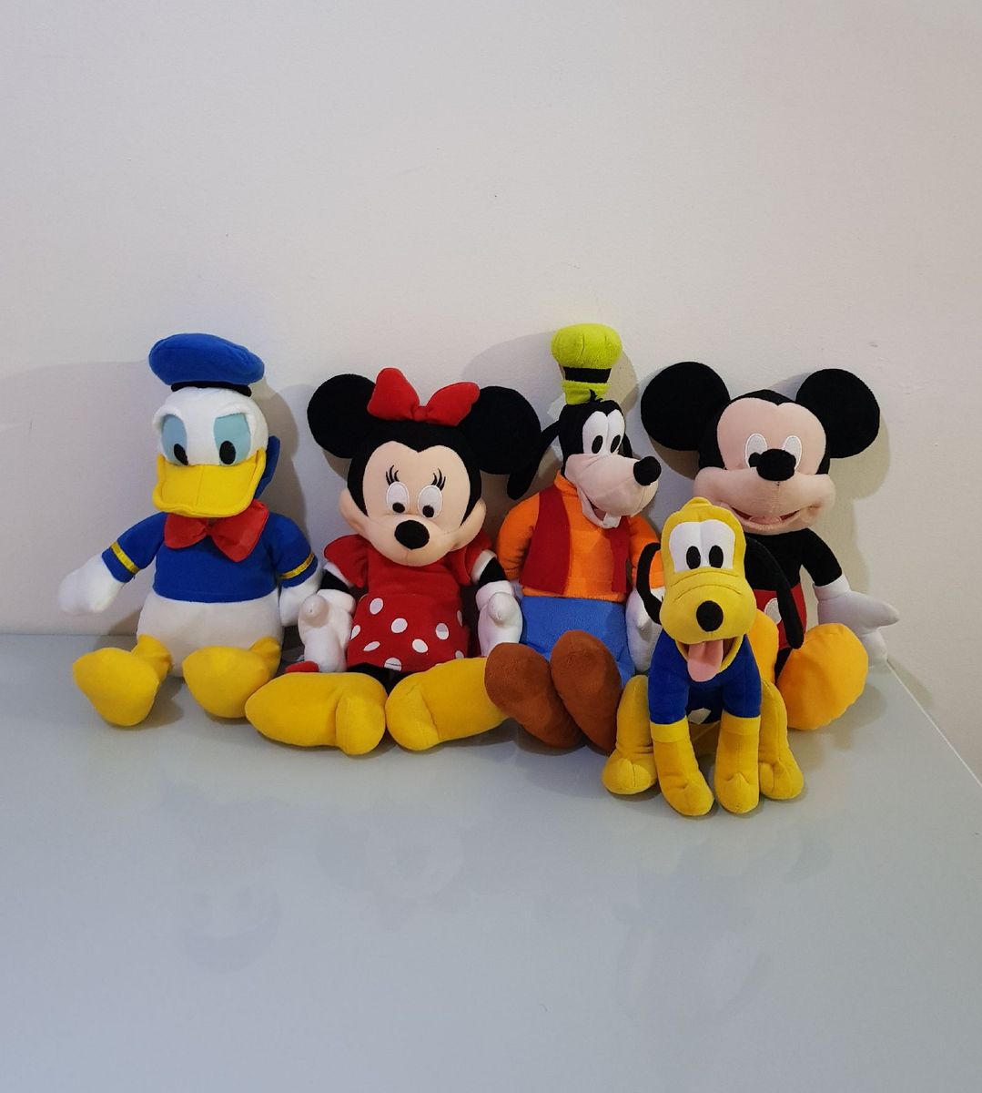 Kit 5 Pelúcias Turma do Mickey Disney | Pelúcia Disney Usado 66592568 ...