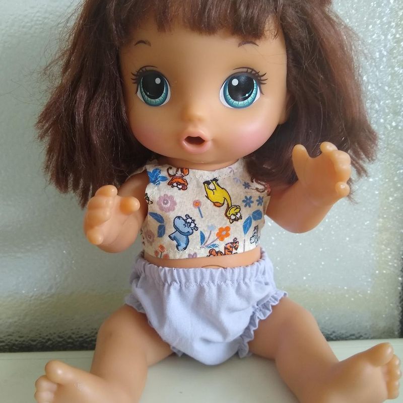 Novidade! Bolsinha para Boneca Baby Alive, Roupa Infantil para Menina Baby  Alive Nunca Usado 73078778