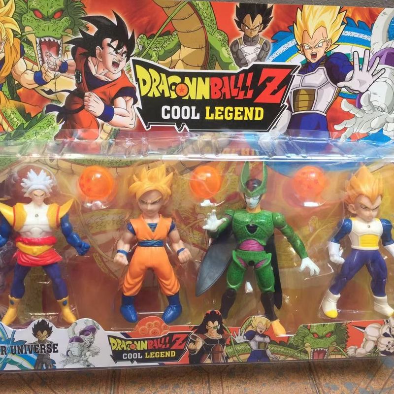 Kit C/ 8 Bonecos Dragon Ball Super Não Articulado - 18cm Collection - PO  Box 130953 - Boneco Dragon Ball - Magazine Luiza