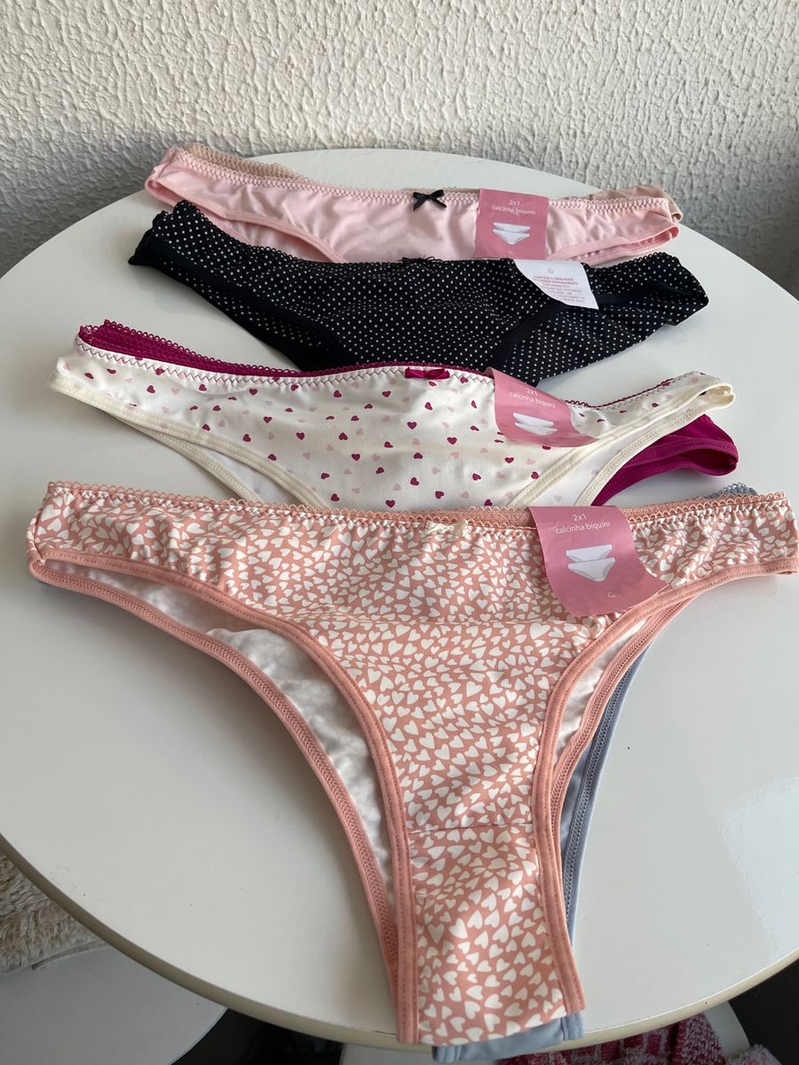Kit 8 Calcinhas Cea Novas Lingerie Feminina Cea Nunca Usado