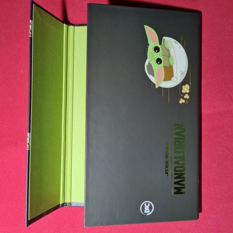 Kit Star Wars Presente Livro Pasta Agenda Jogo Copo Yoda