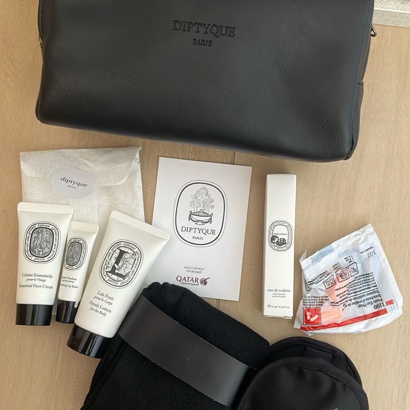 Kit Amenities Necessaire Qatar Airways Diptyque | Diptyque Nunca