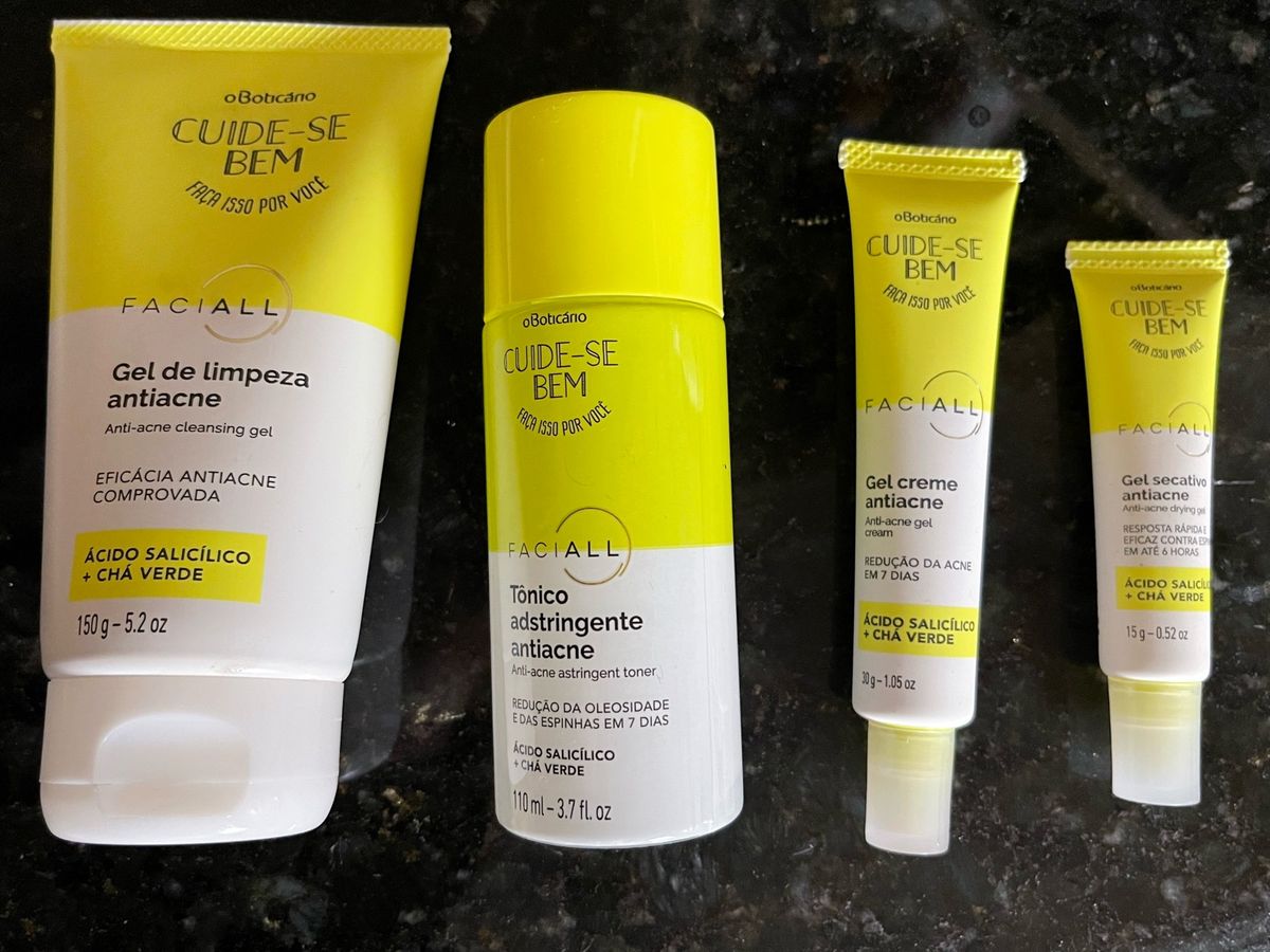 Kit Anti Acne Boticário Cosmético Feminino O Boticário Usado 71135349