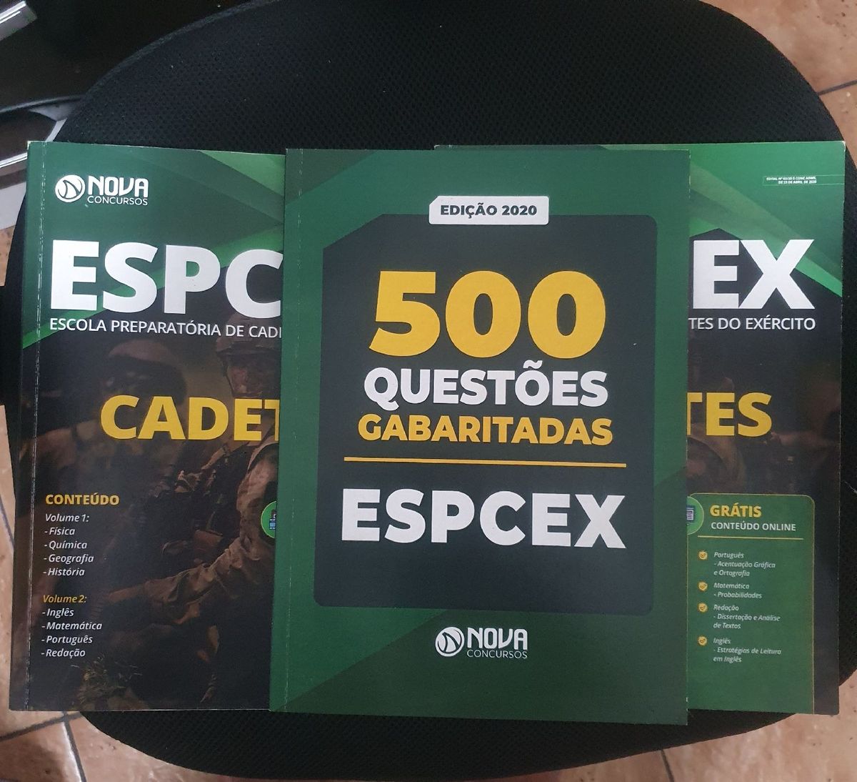 Kit Apostila Espcex Cadetes Do Exercito + Livro De Questões | Produto ...