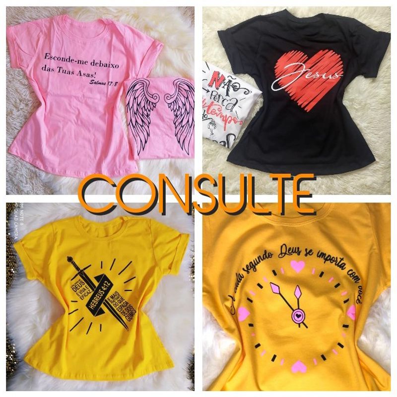 Blusas evangélicas hot sale personalizadas