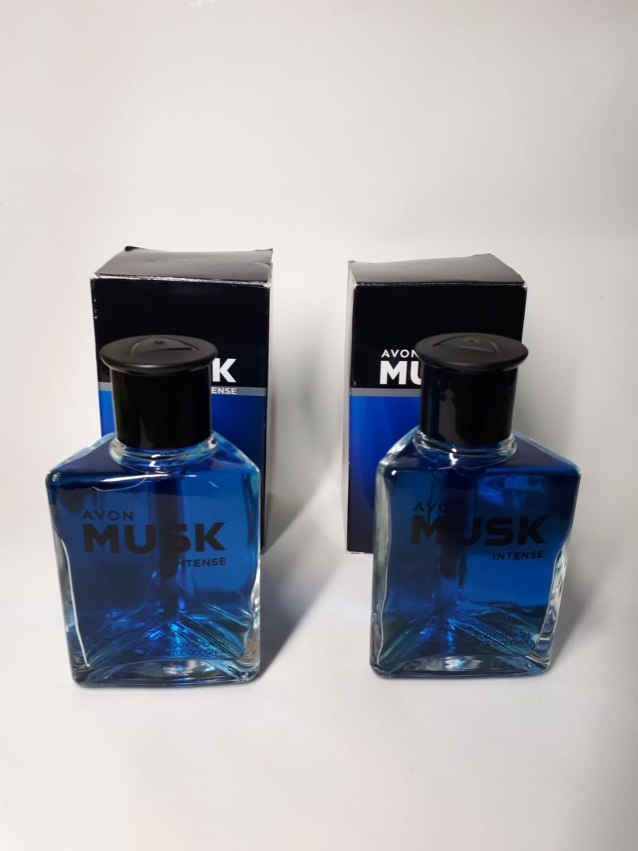 Kit Avon Musk Intense | Perfume Masculino Avon Nunca Usado 86700305 ...