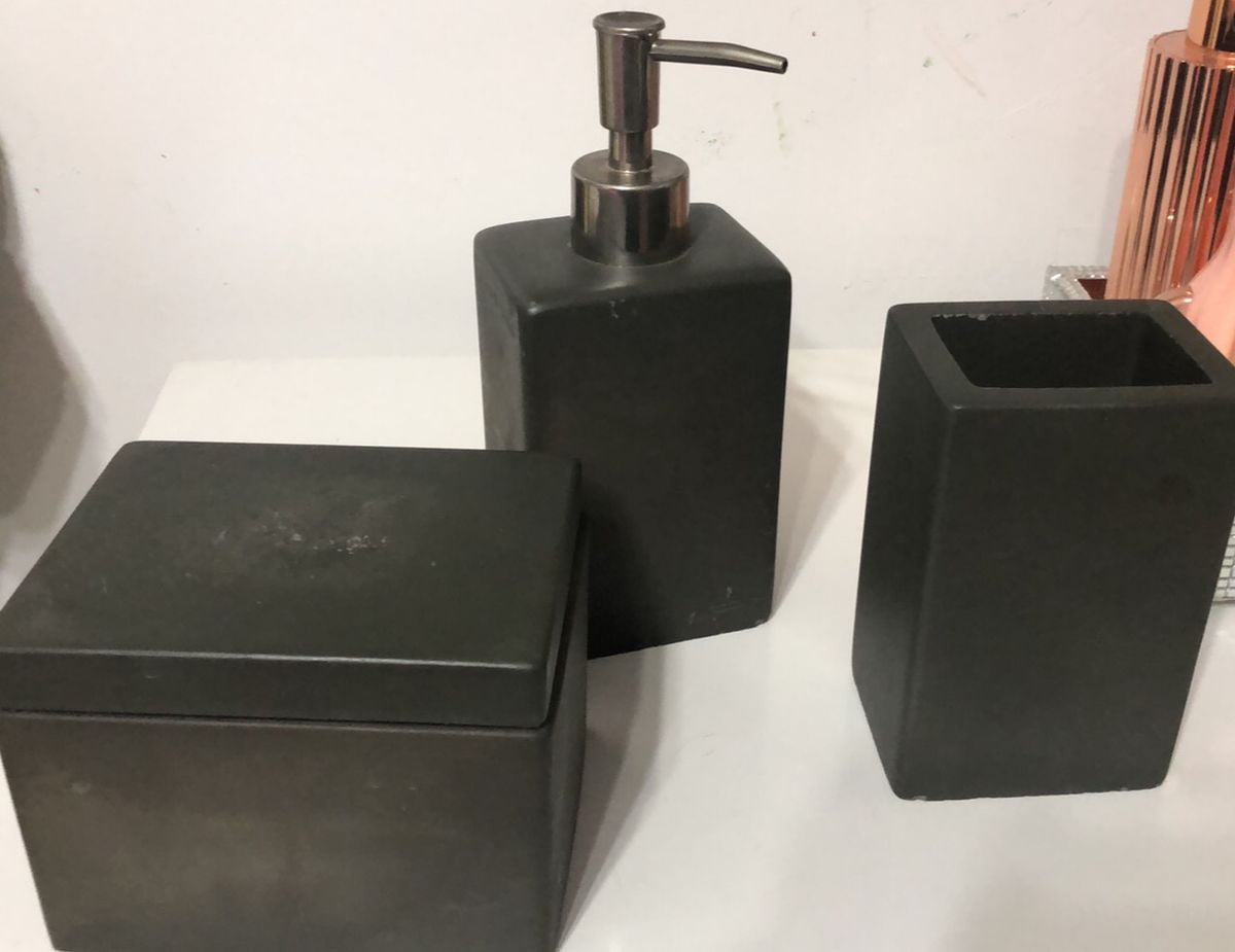 Kit Banheiro Estilo Industrial Tok Stok | Móvel p/ Casa Tok E Stok ...