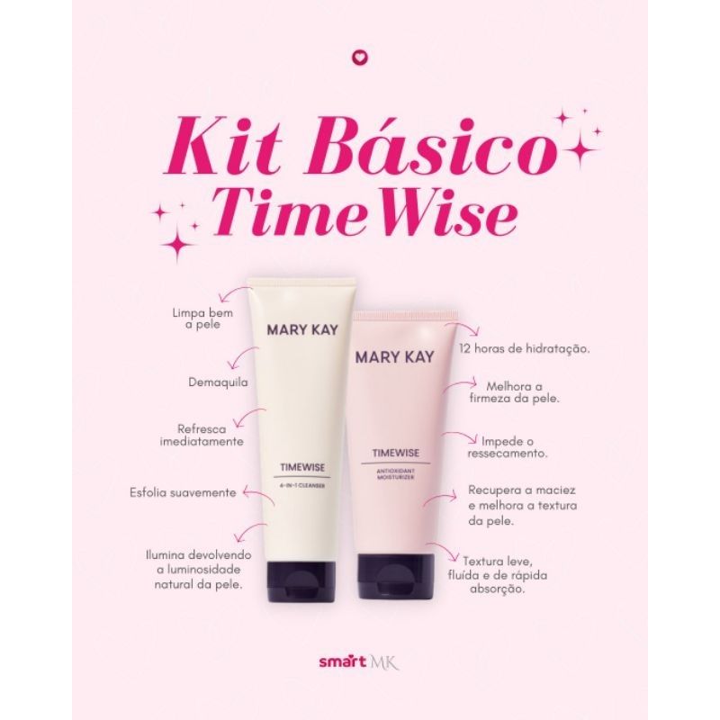 Kit Básico Timewise® Mista/Oleosa